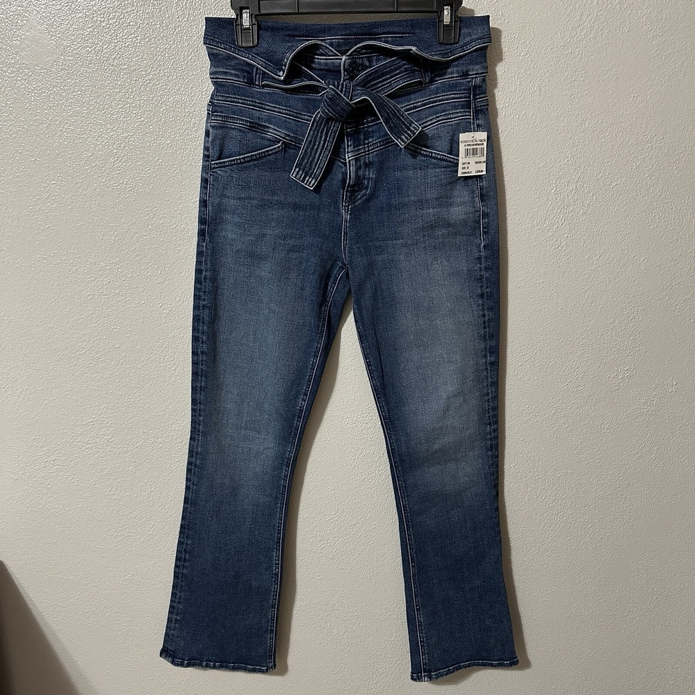 MOTHER The‎ Triple Stack Insider Ankle Jeans In Chick Flick Size 28 Medium Wash